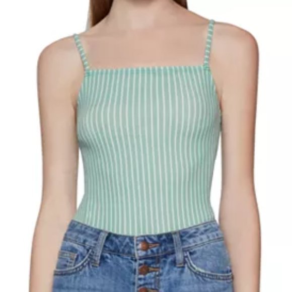 BCBGeneration Striped Bodysuit - NWT - Picture 1 of 8